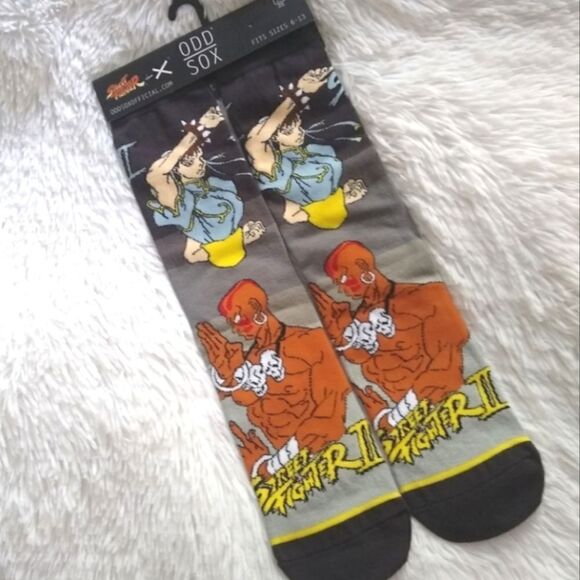 Odd Sox Street Fighter 2 Socks - Picture 2 of 5